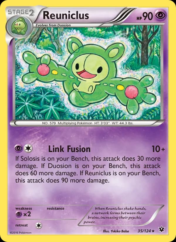 Reuniclus 35/124, Fates Collide