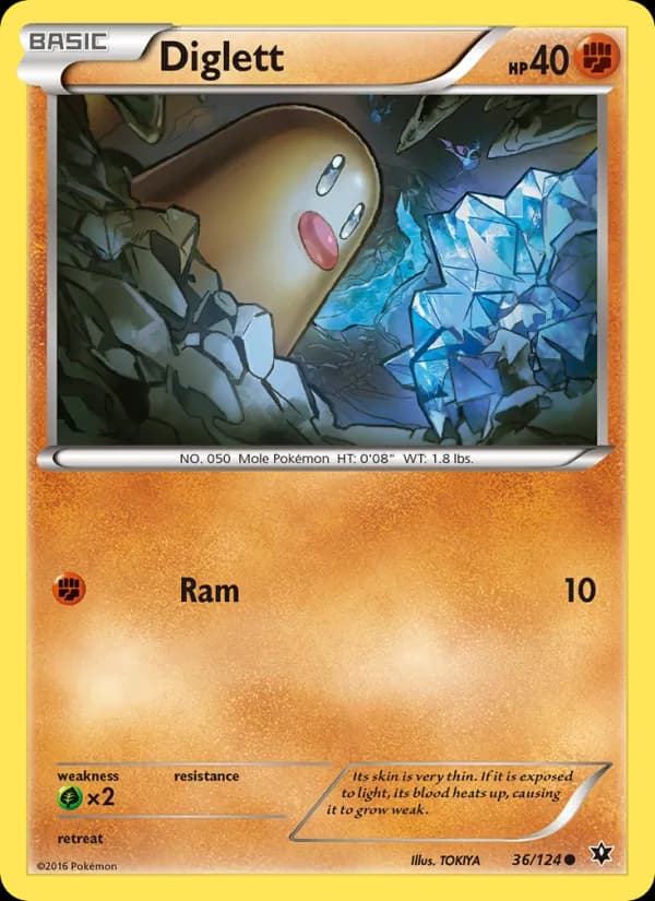 Diglett 36/124, Fates Collide