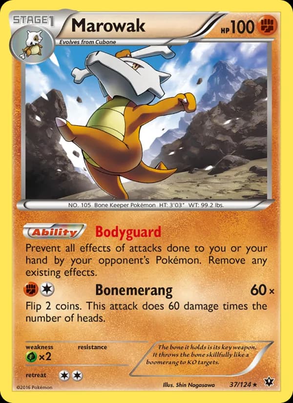 Marowak 37/124, Fates Collide
