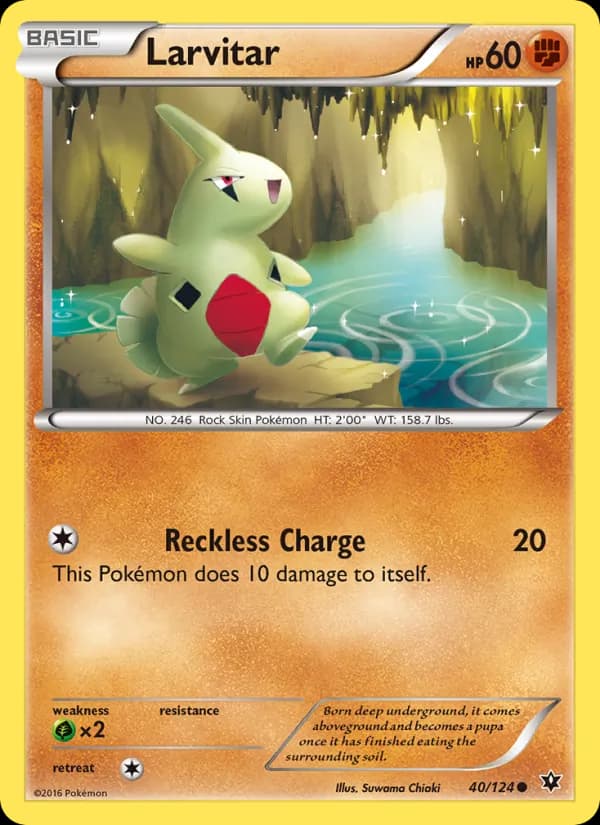 Larvitar 40/124, Fates Collide
