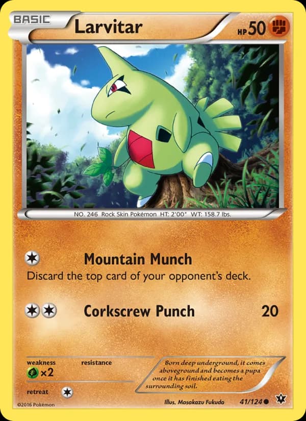 Larvitar 41/124, Fates Collide