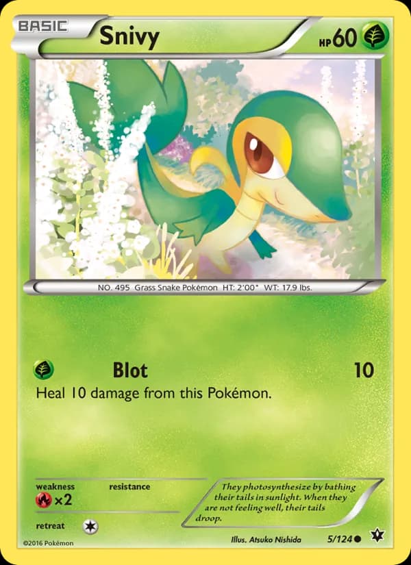 Snivy 5/124, Fates Collide