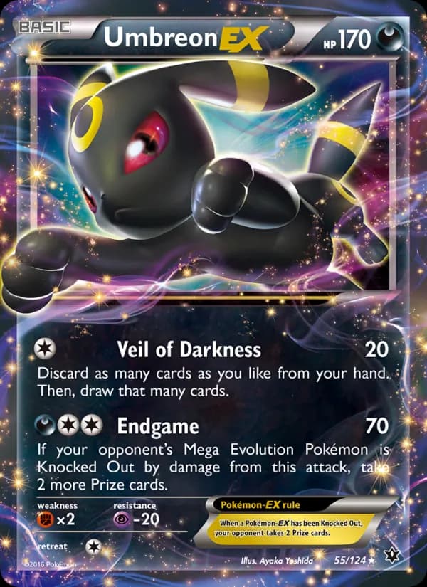 Umbreon EX 55/124, Fates Collide
