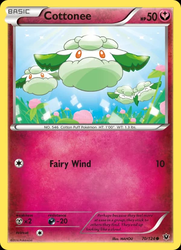 Cottonee 70/124, Fates Collide