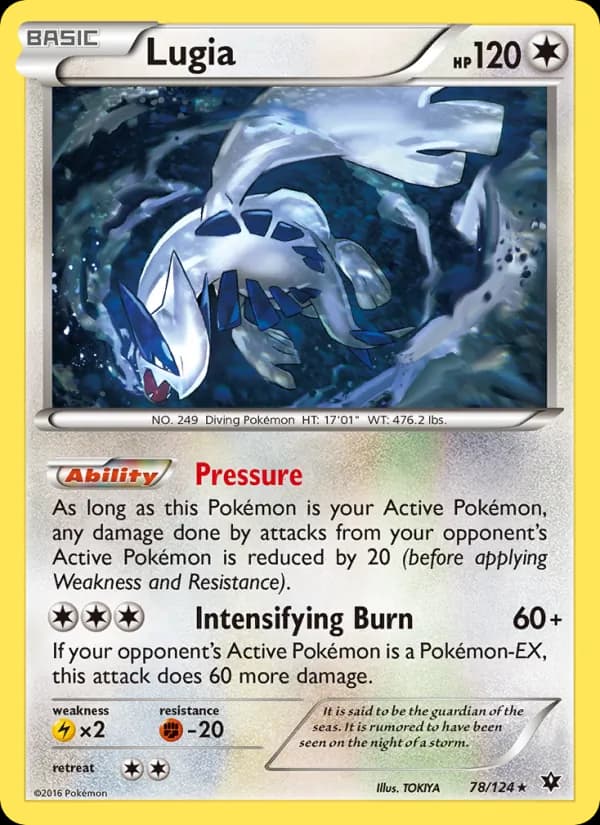 Lugia 78/124, Fates Collide