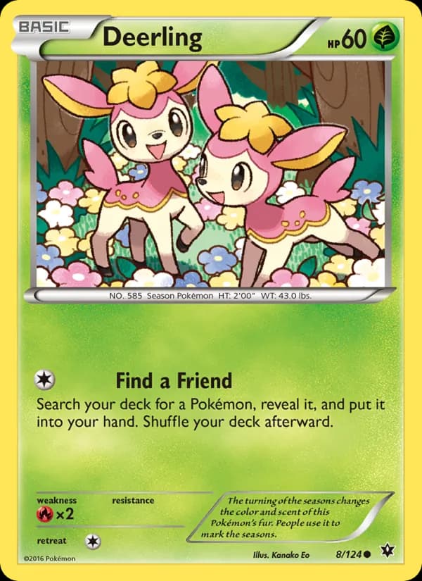 Deerling 8/124, Fates Collide