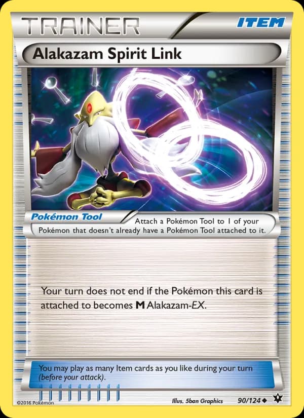 Alakazam Spirit Link 90/124, Fates Collide