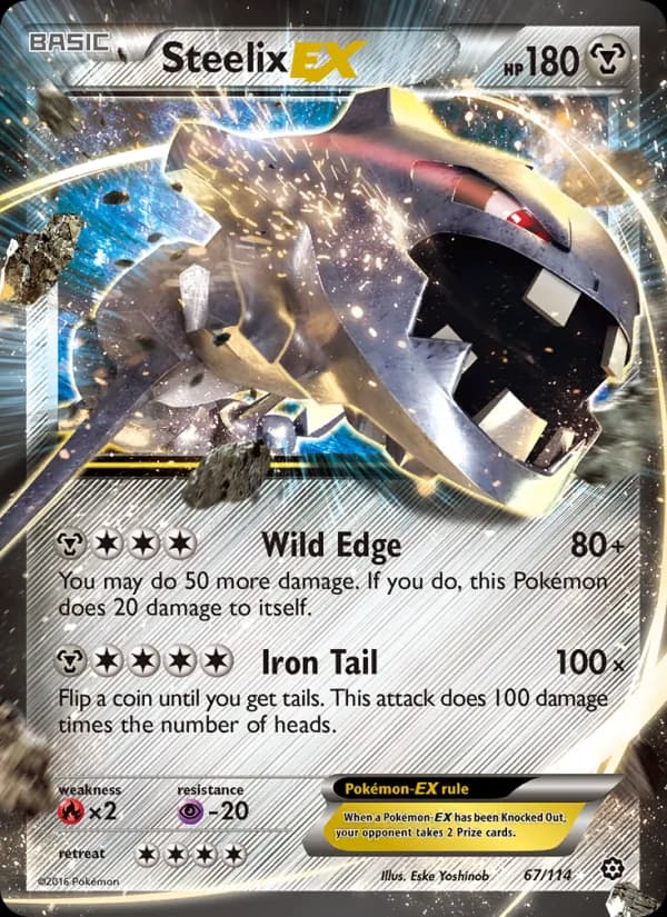 Steelix EX 67/114, Steam Siege