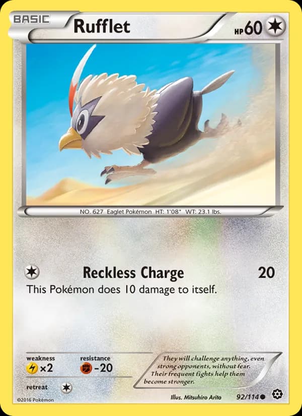 Rufflet 92/114, Steam Siege