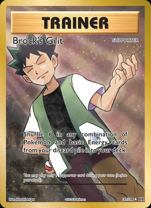 Brock's Grit 107/108, Evolutions