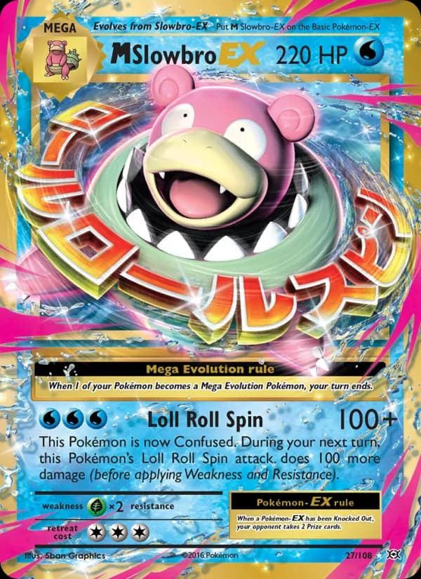 M Slowbro EX 27/108, Evolutions
