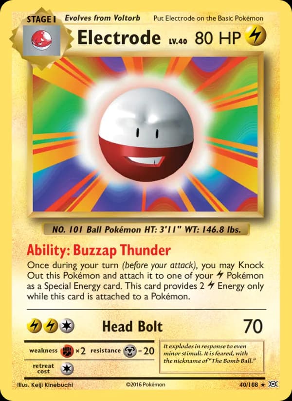 Electrode 40/108, Evolutions