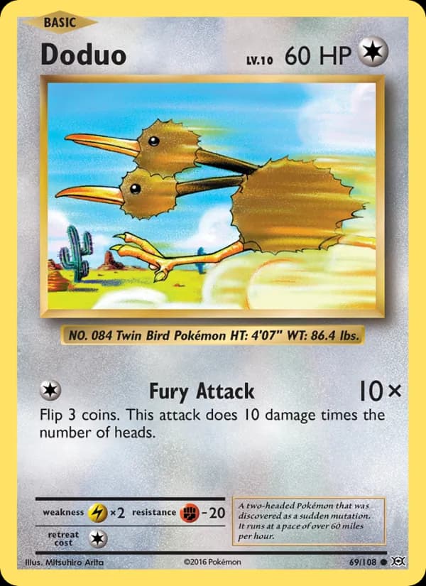 Doduo 69/108, Evolutions