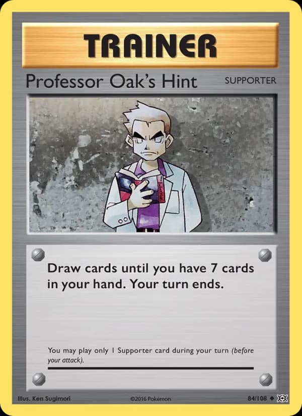 Professor Oak's Hint 84/108, Evolutions