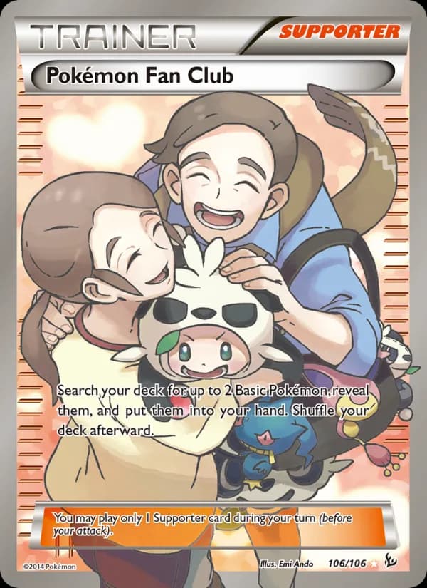 Pokémon Fan Club 106/106, Flashfire
