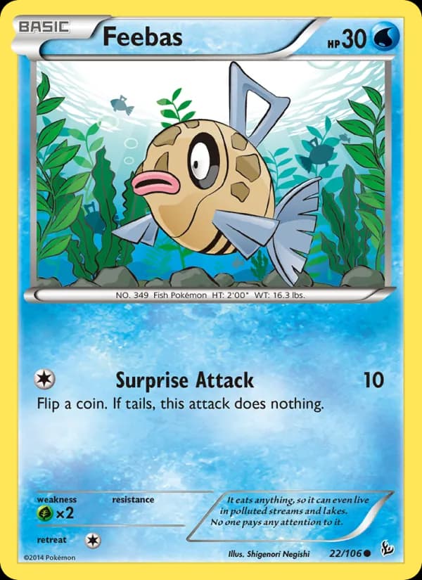 Feebas 22/106, Flashfire