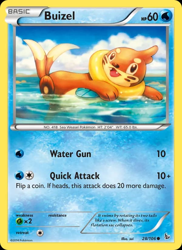 Buizel 28/106, Flashfire