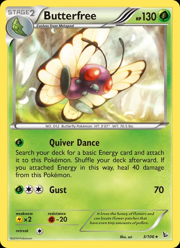 Butterfree 3/106