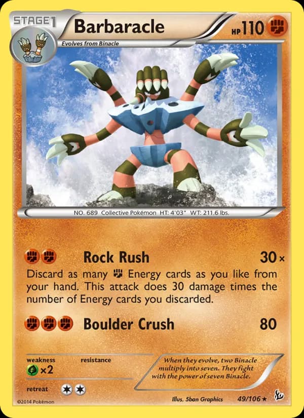 Barbaracle 49/106, Flashfire