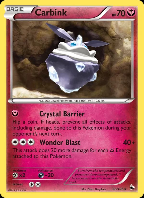 Carbink 68/106, Flashfire
