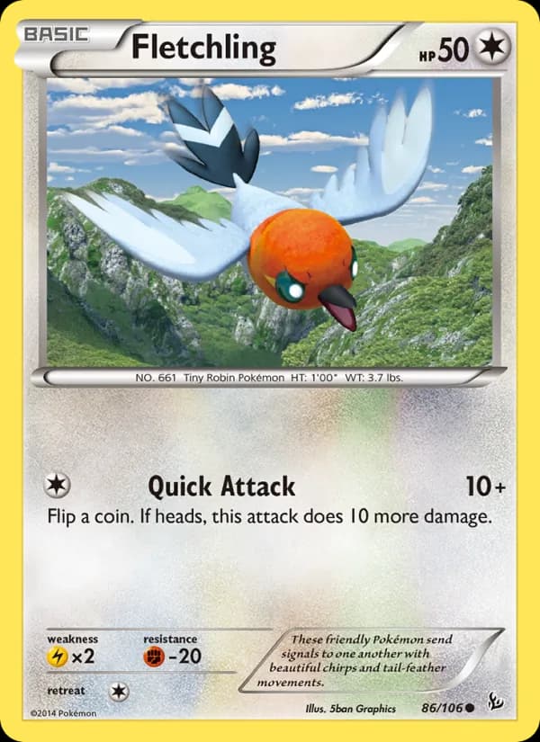 Fletchling 86/106, Flashfire