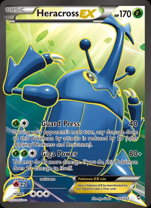 Heracross EX 105/111