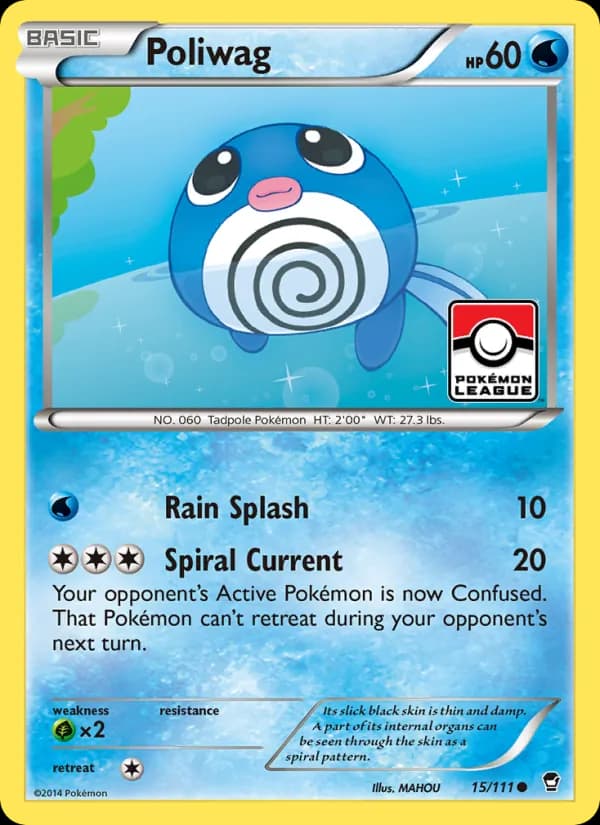 Poliwag 15/111, Furious Fists