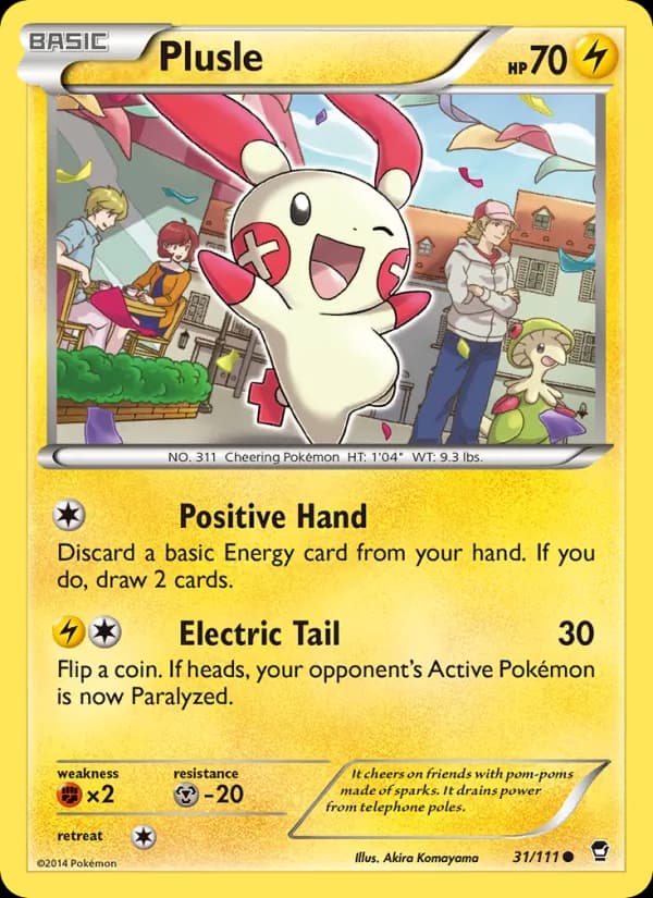 Plusle 31/111, Furious Fists