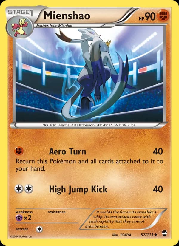 Mienshao 57/111, Furious Fists