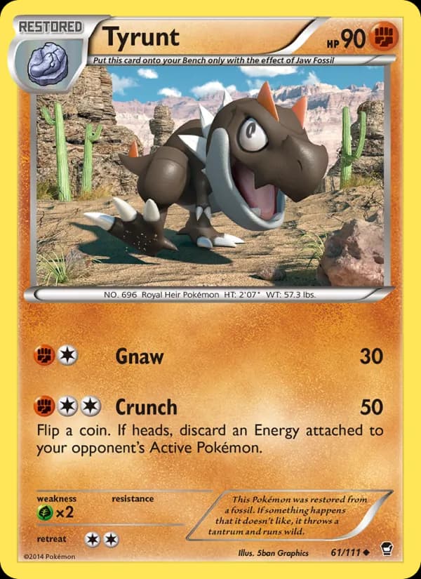 Tyrunt 61/111, Furious Fists
