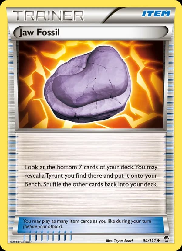 Jaw Fossil 94/111, Furious Fists