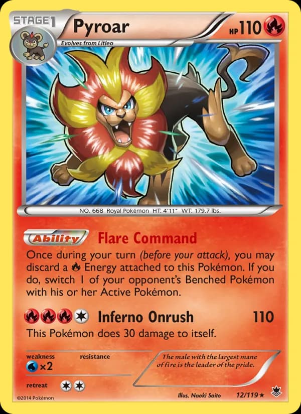 Pyroar 12/119, Phantom Forces