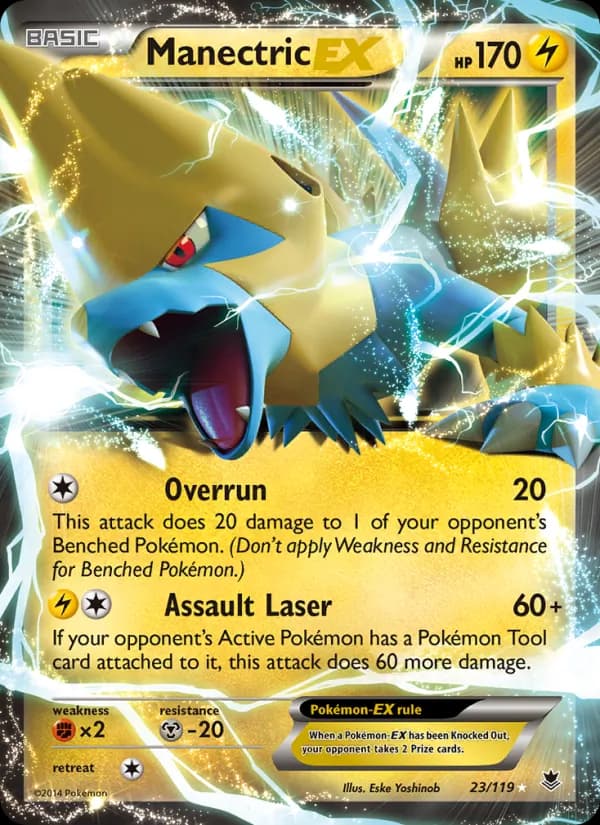 Manectric EX 23/119, Phantom Forces