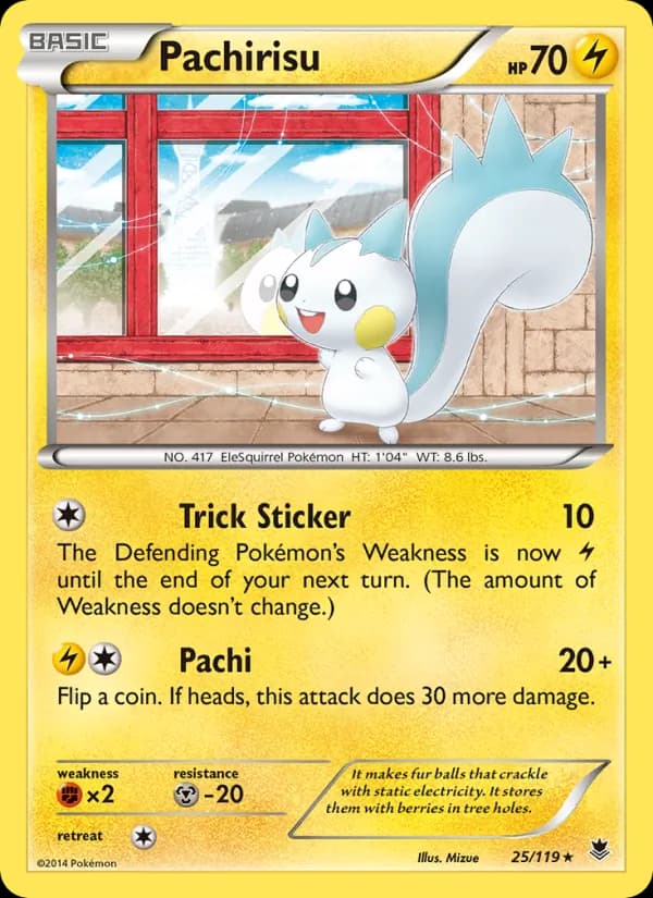 Pachirisu 25/119, Phantom Forces