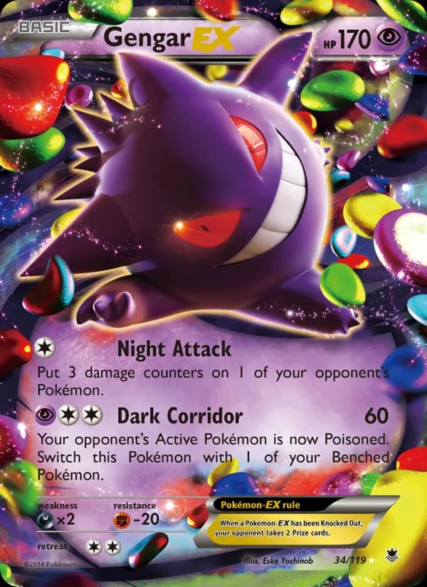 Gengar EX 34/119