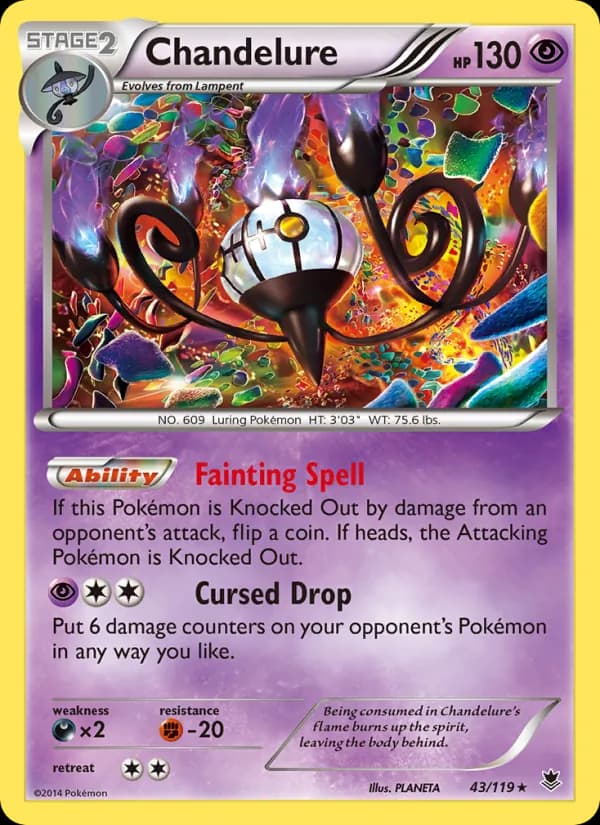 Chandelure 43/119, Phantom Forces