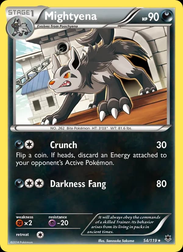 Mightyena 54/119, Phantom Forces