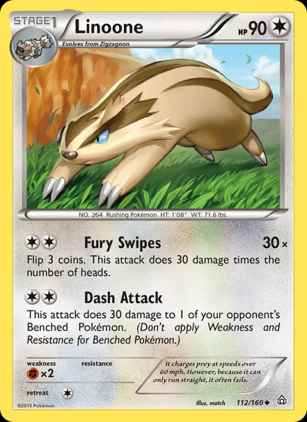 Linoone 112/160, Primal Clash