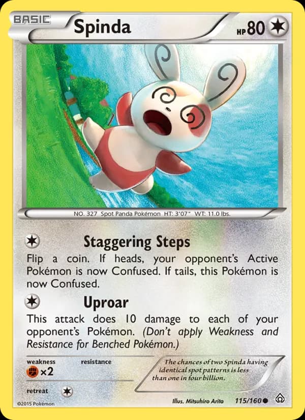 Spinda 115/160, Primal Clash