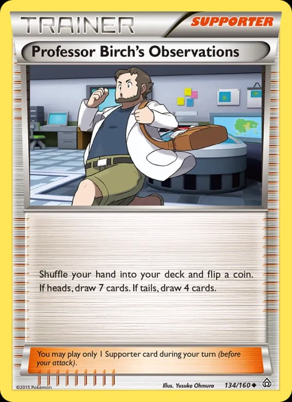 Professor Birch's Observations 134/160, Primal Clash