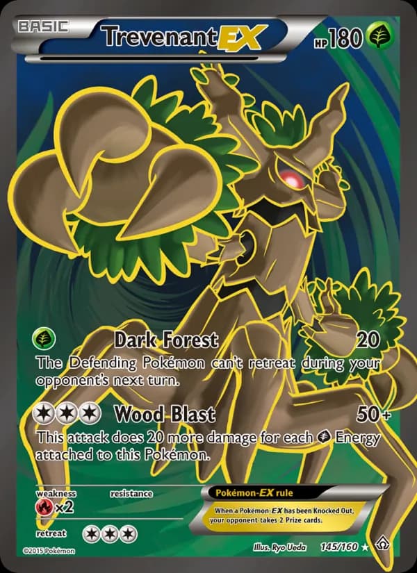 Trevenant EX 145/160, Primal Clash
