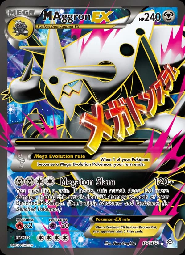 M Aggron EX 154/160, Primal Clash