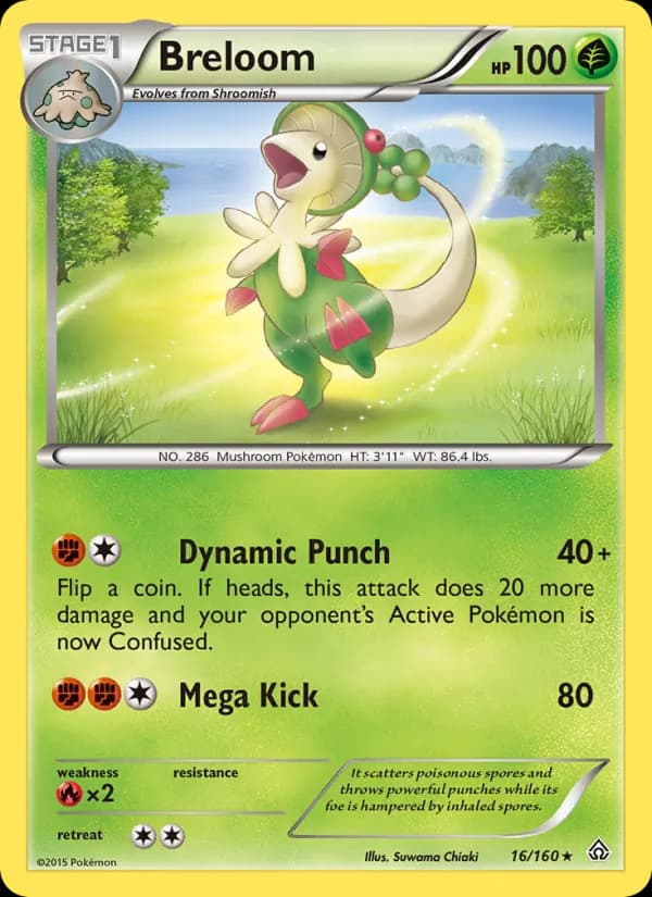 Breloom 16/160, Primal Clash