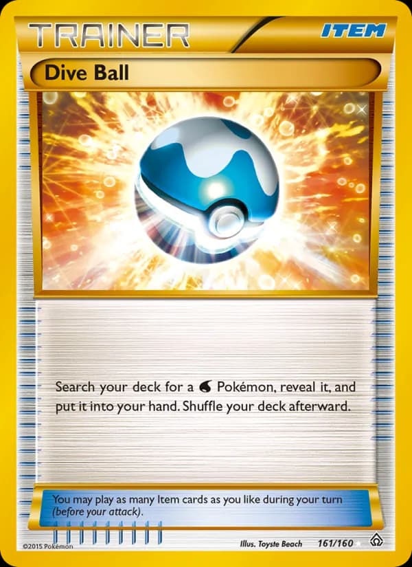 Dive Ball 161/160, Primal Clash