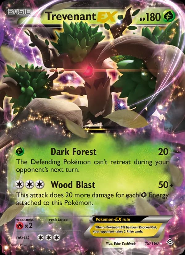 Trevenant EX 19/160, Primal Clash