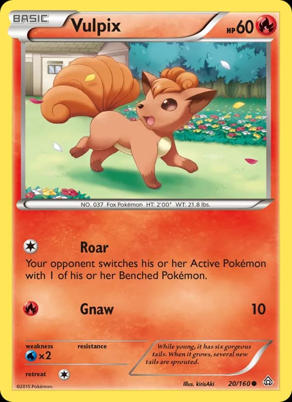 Vulpix 20/160, Primal Clash