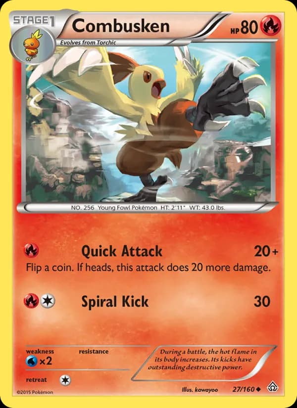 Combusken 27/160, Primal Clash