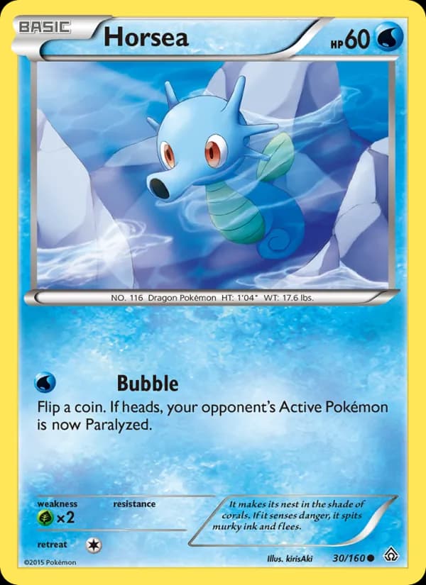 Horsea 30/160, Primal Clash