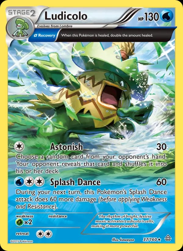 Ludicolo 37/160, Primal Clash