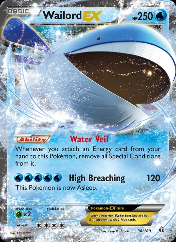 Wailord EX 38/160, Primal Clash